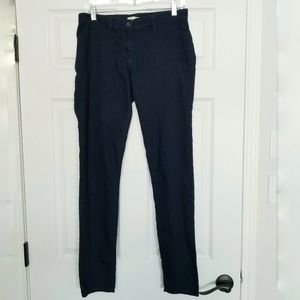 Eileen Fisher navy skinny trouser sz. 8